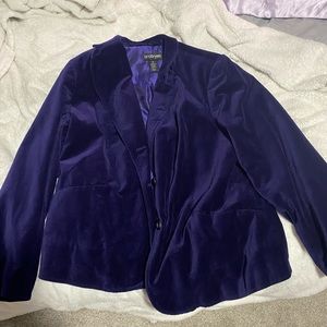 Purple Velvet Lane Bryant Tux